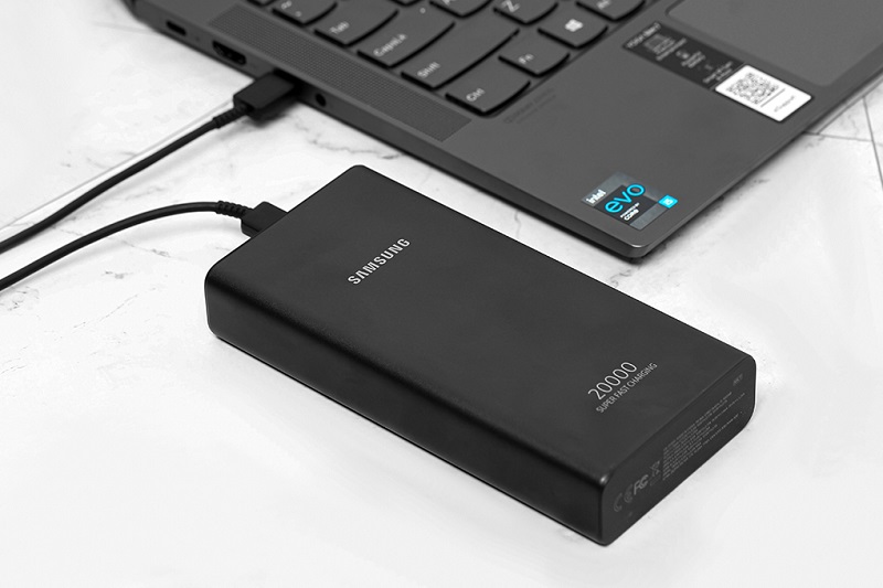 Sạc dự phòng Samsung EB-P5300 sử dụng công nghệ sạc hiện đại Super Fast Charging